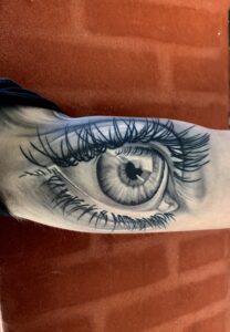 Realistisk øje – dybde og detaljer i fokus