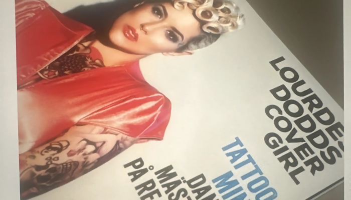 Z Tattoo Magazine cover featuring Tattoo Mini , titled “ Danish master of realism”