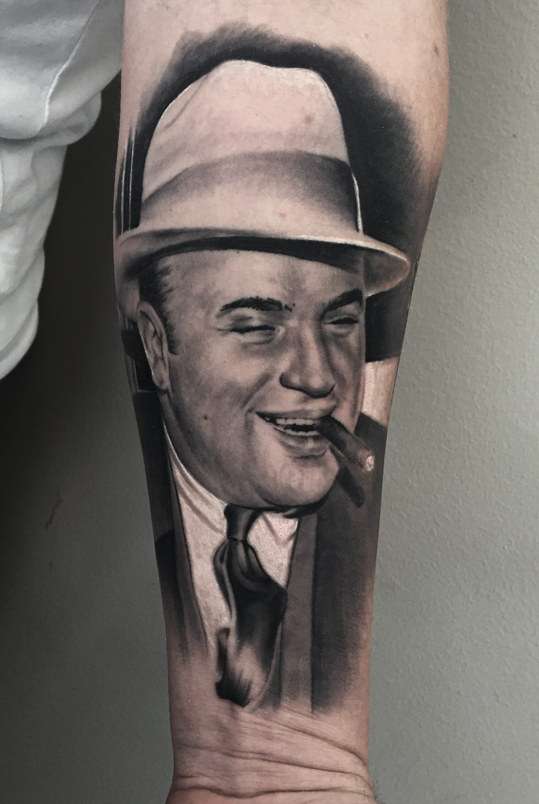 portræt tatovering. Tattoo Mini