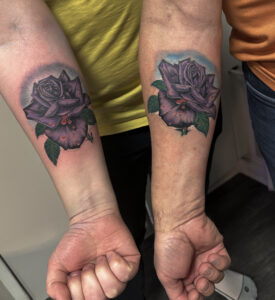 matchende tatoveringer . Tattoo Mini