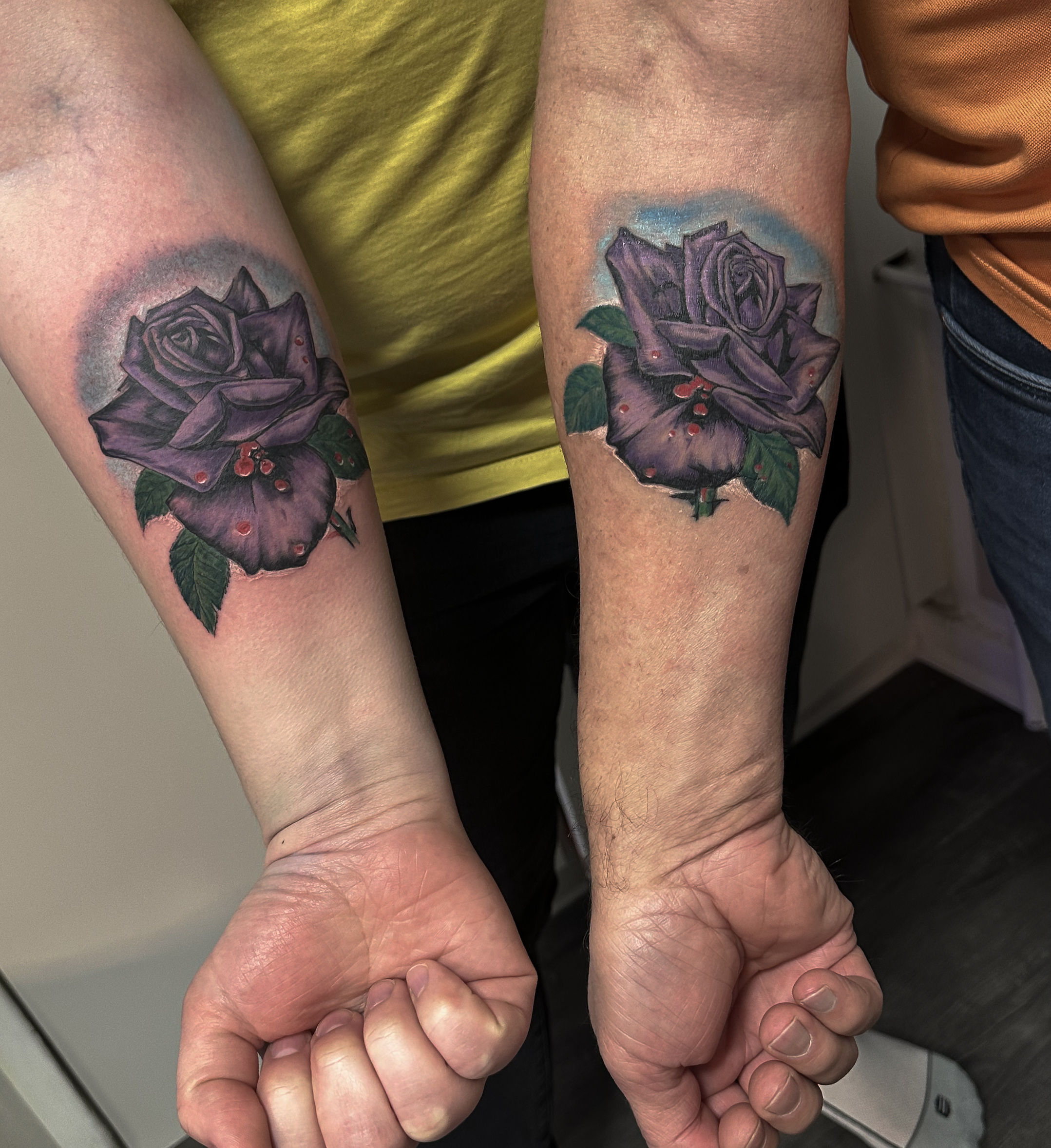 matchende tatoveringer . Tattoo Mini