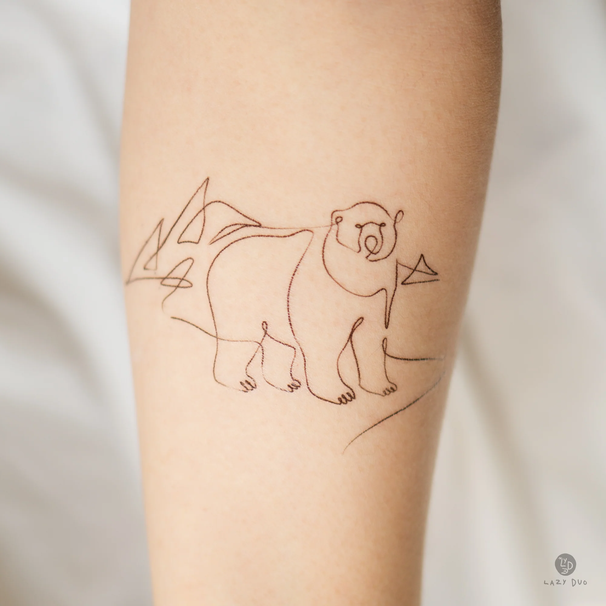 fine line tattoo